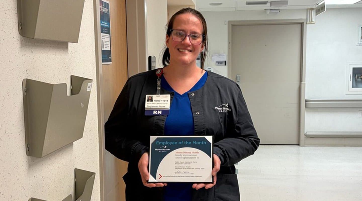 Mount Nittany Health Celebrates Jan. 2026 Employee of the Month, Halee Chase, RN