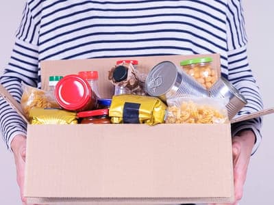 Mount Nittany Health donates $10,000 to the State College Food Bank and launches employee food drive