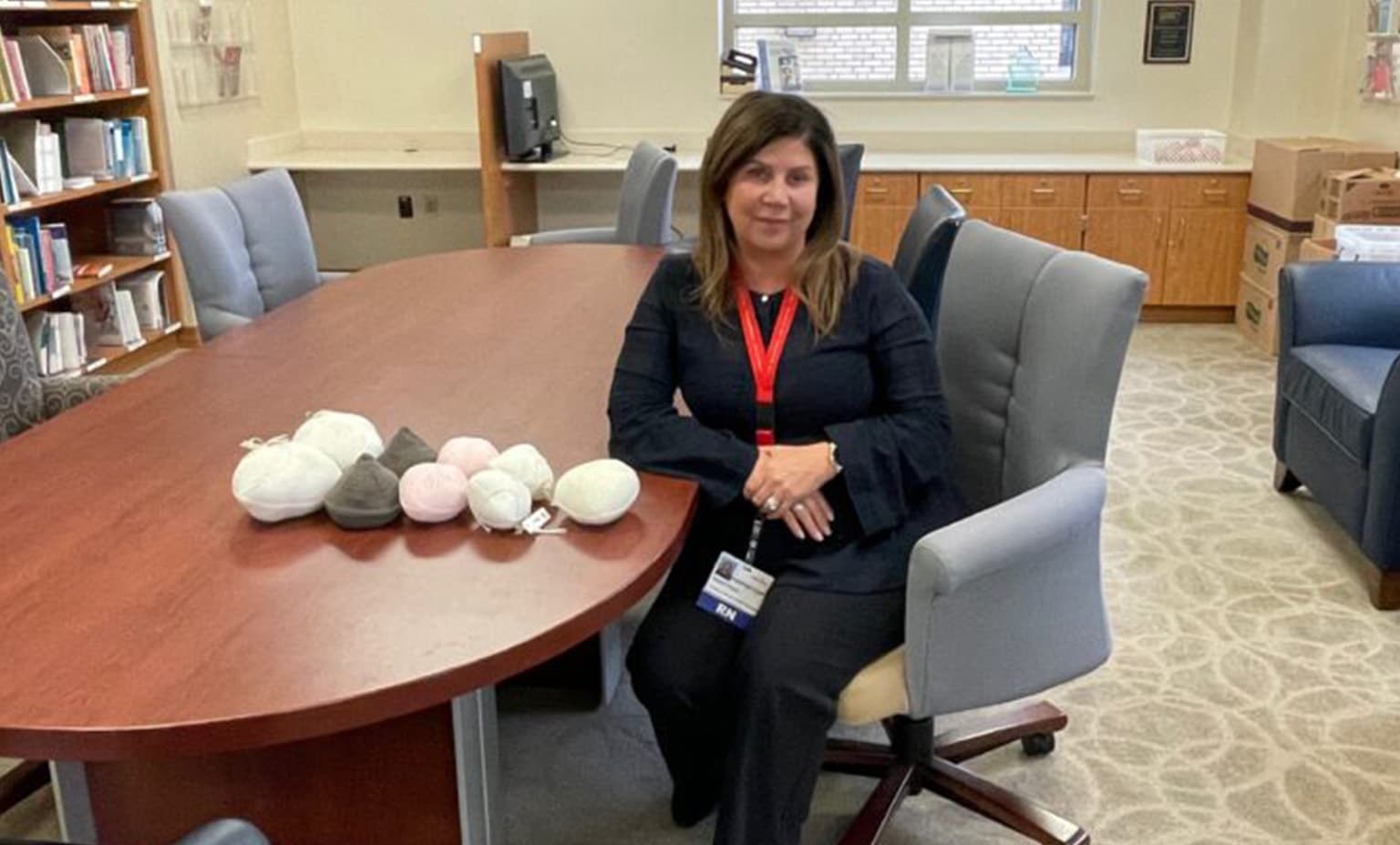 Centre Knitters Guild Honors Breast Cancer Awareness Month