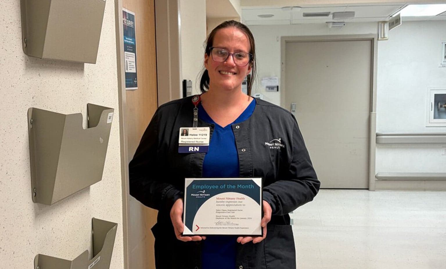 Mount Nittany Health Celebrates Jan. 2026 Employee of the Month, Halee Chase, RN