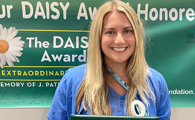 Mount Nittany Health Celebrates DAISY Award Winner, Abby Pietropaolo, RN