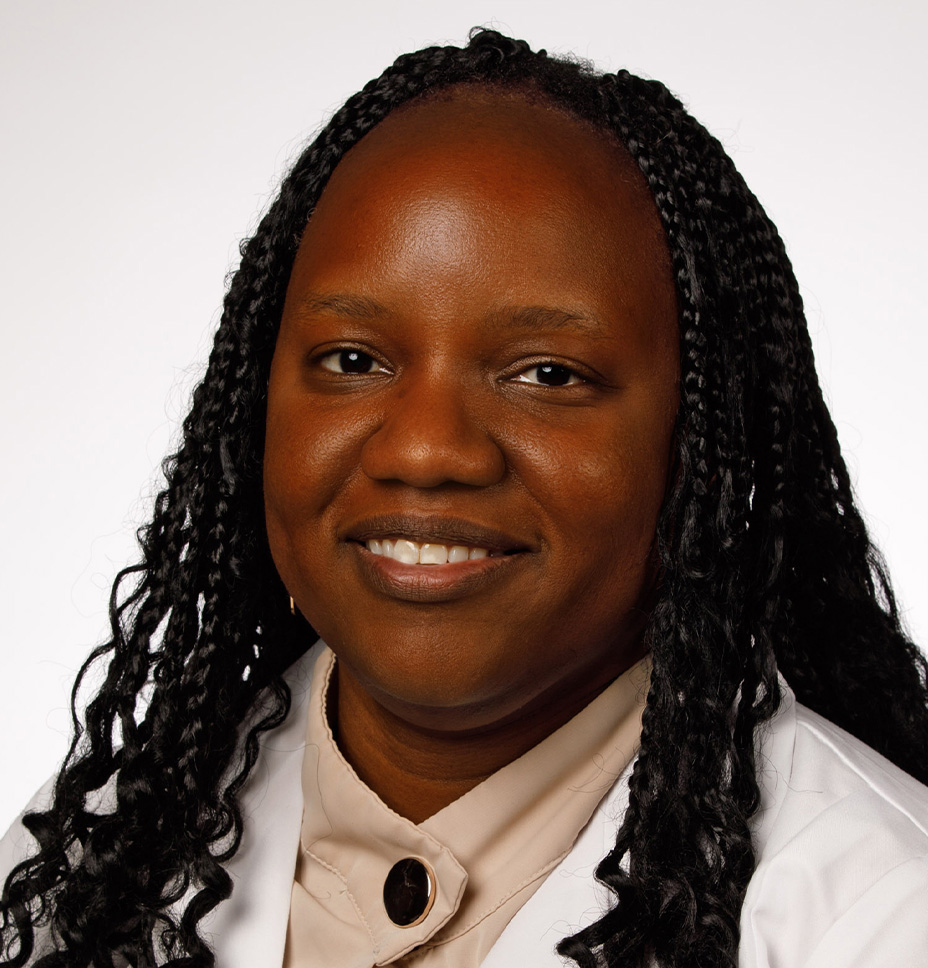 Aderonke Ajala, MD poses for a professional headshot photo