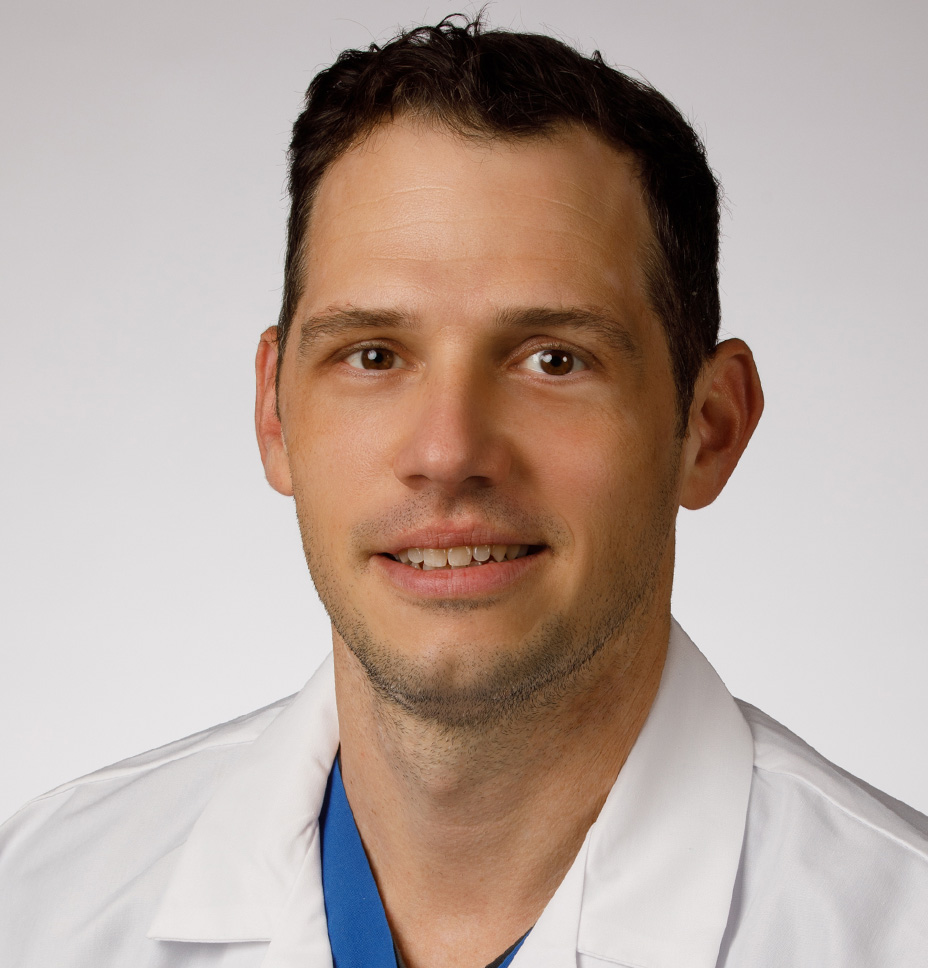 Joshua Kraft, MD poses for a professional headshot photo