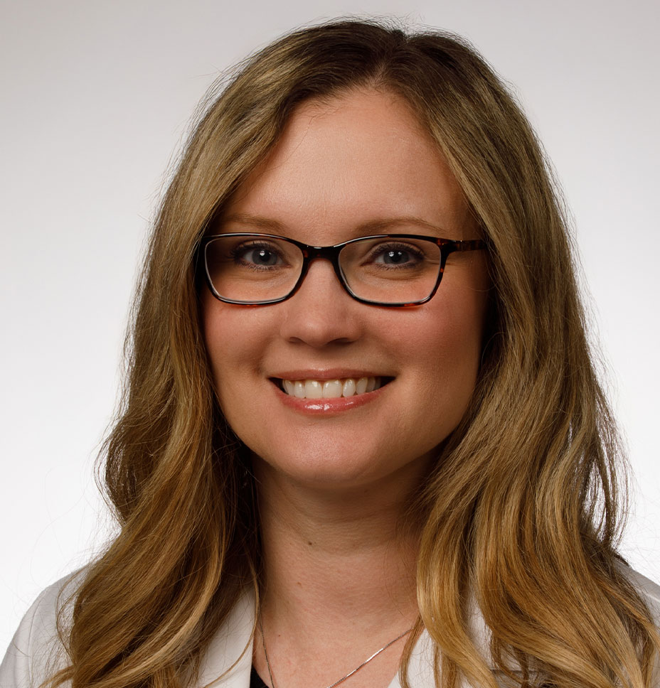 Lauren Davidson smiles at the camera