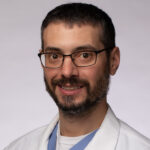 A headshot of dermatology physician Dr. Matthew Hazey.