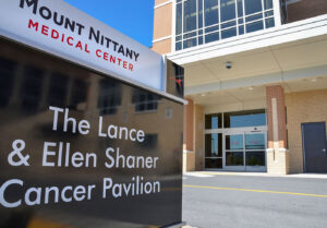 Exterior of the Lance and Ellen Shaner Cancer Pavilion