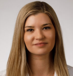 Victoria Adams, PA-C poses for a headshot photo