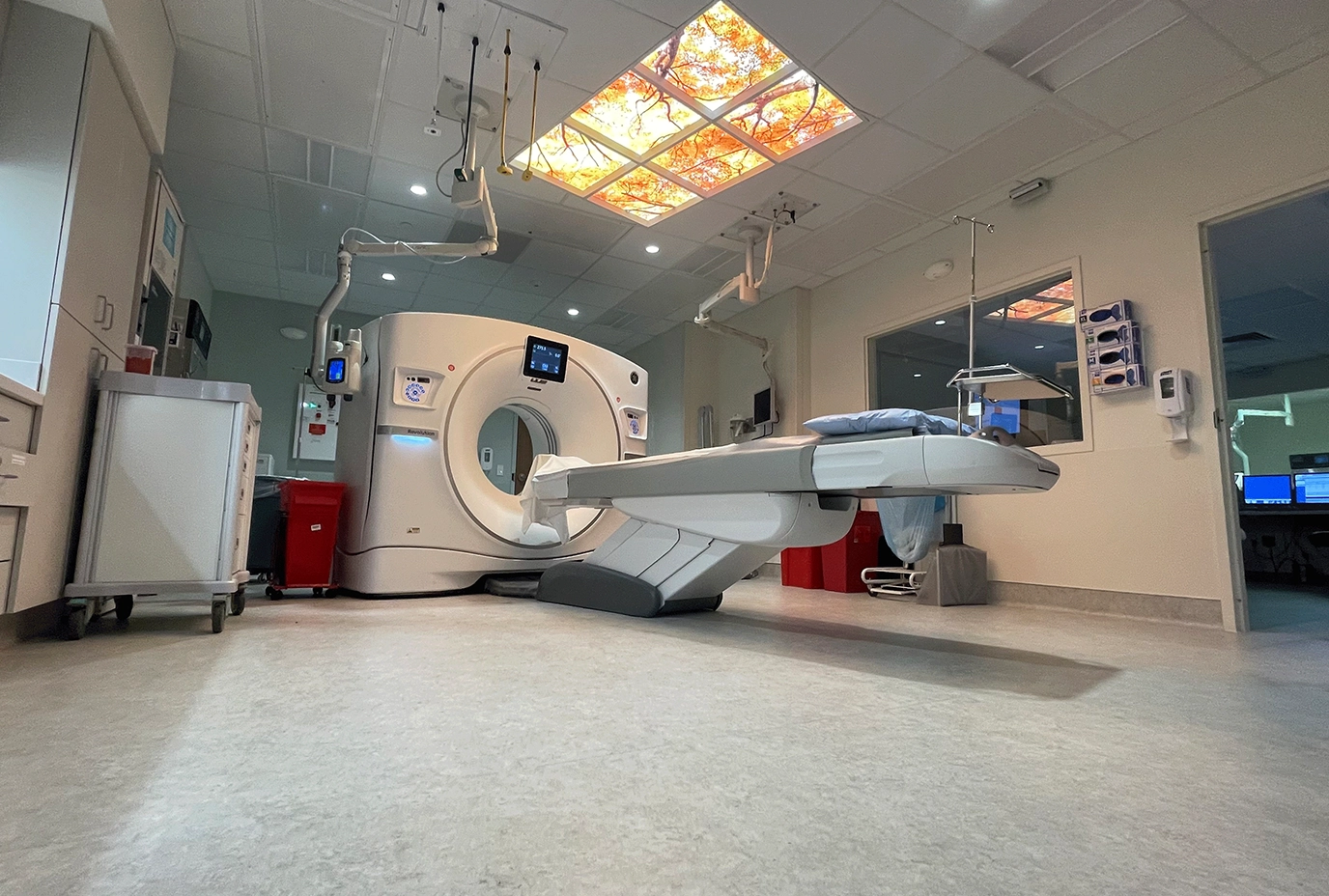 MRI scanner in the diagnostic pavilion