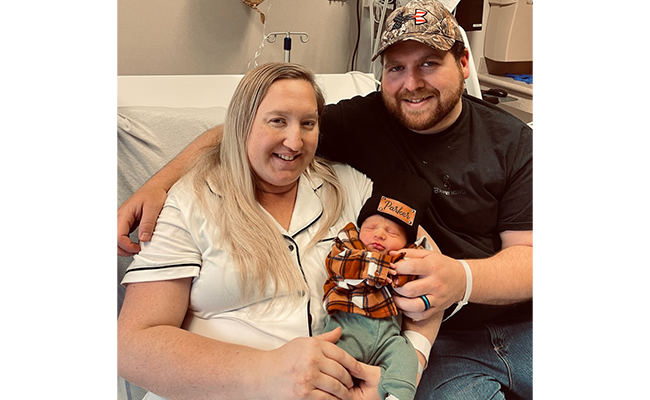 It’s a Boy! Mount Nittany Health Welcomes First Baby of 2024
