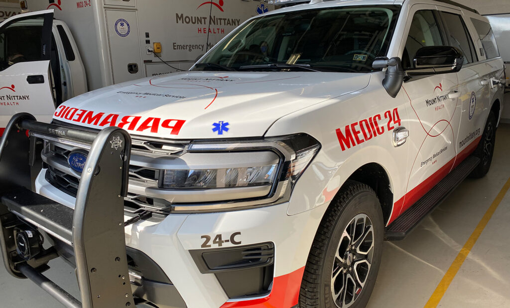 New EMS advanced life support truck