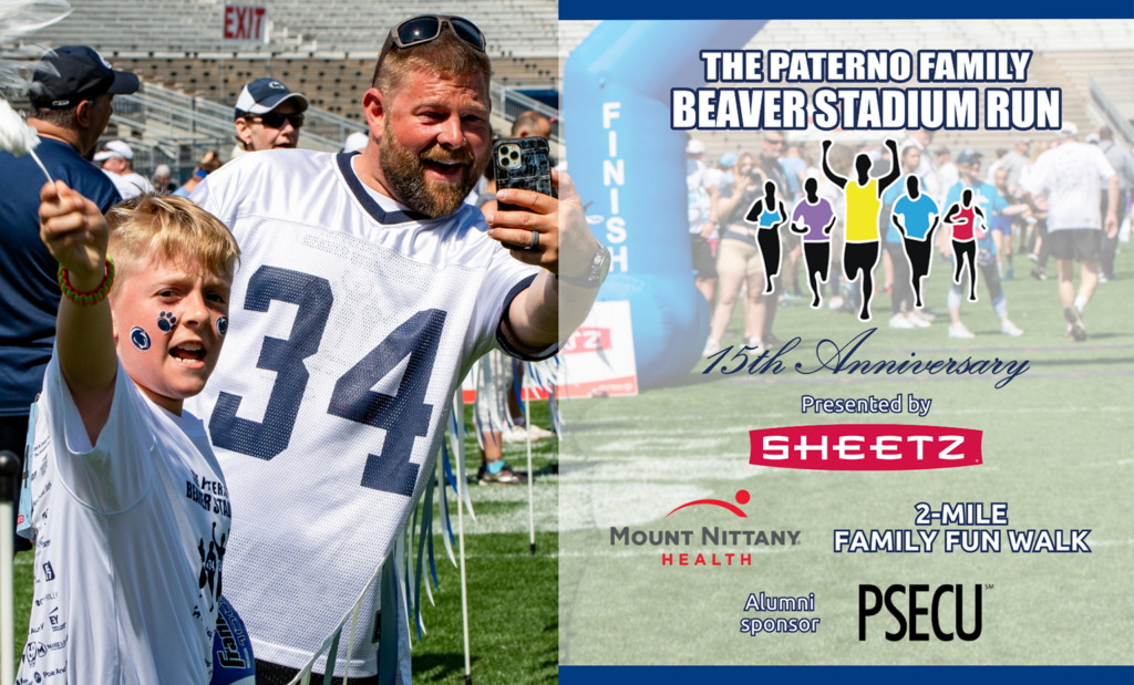 April 14: The Paterno Family Beaver Stadium Run