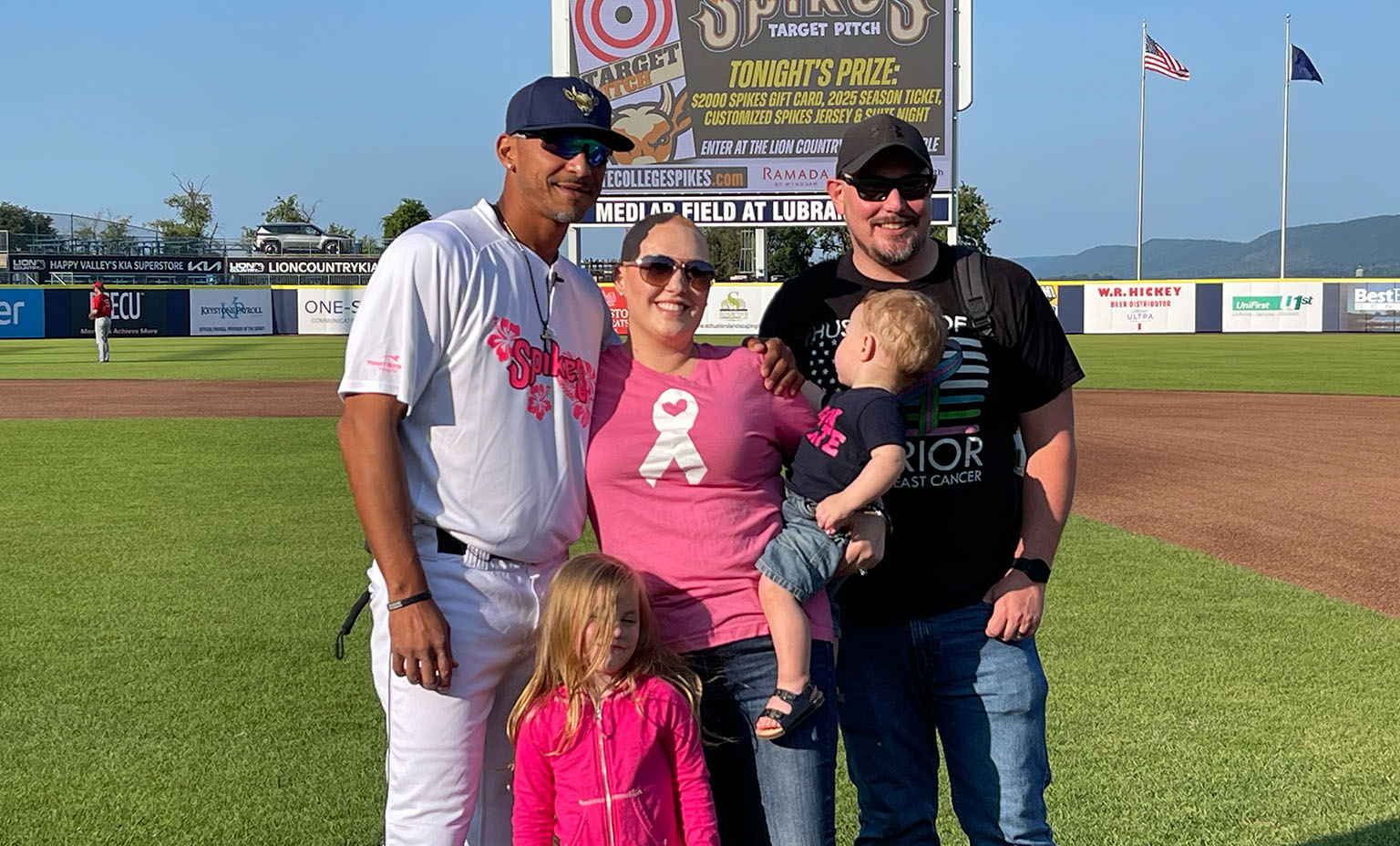 State College Spikes ‘Paint the Park Pink’ and raise $4,200 for the Mount Nittany Health Foundation