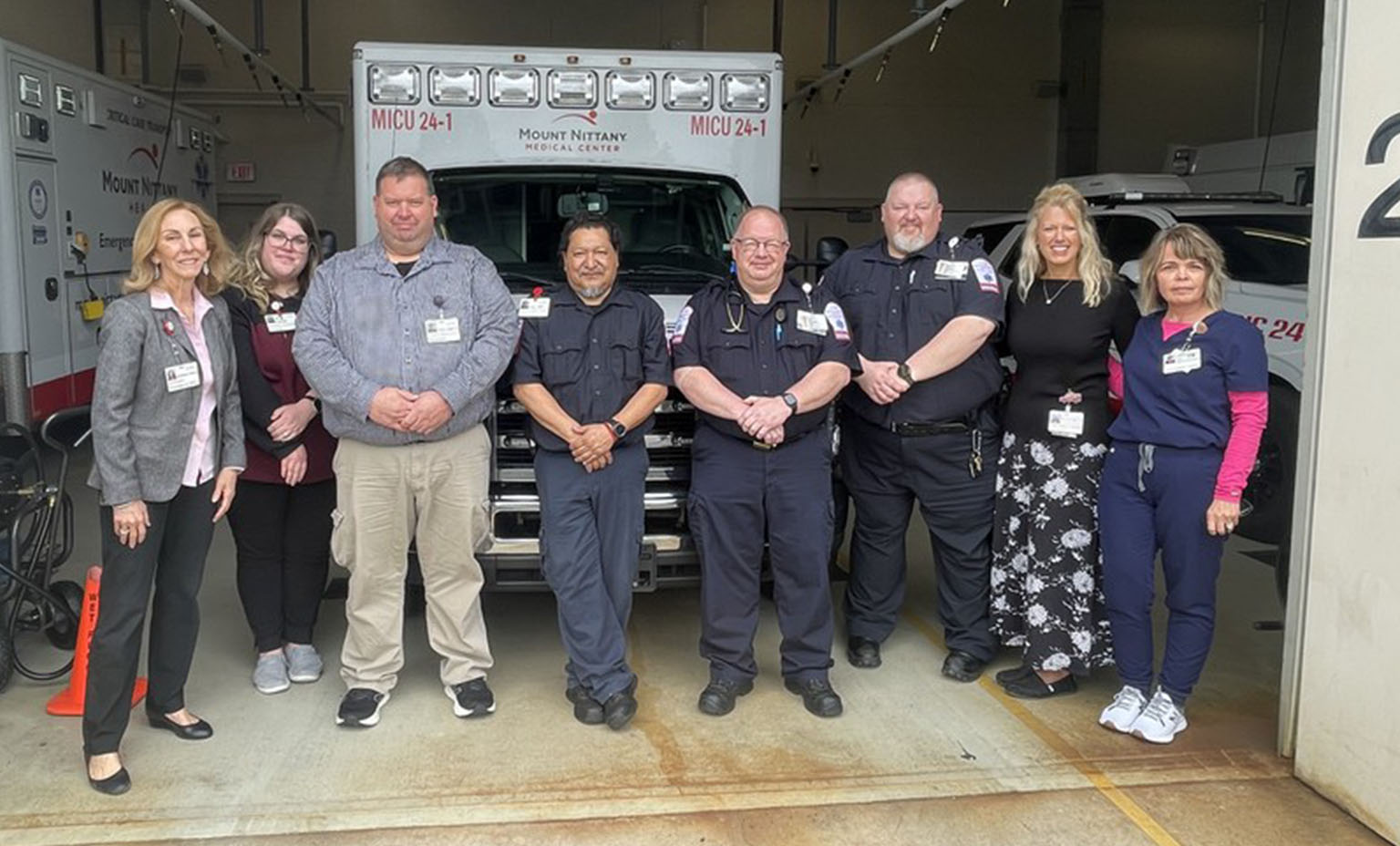 Mount Nittany Health Emergency Medical Services Receives 2024 Mission: Lifeline® EMS GOLD Award from American Heart Association