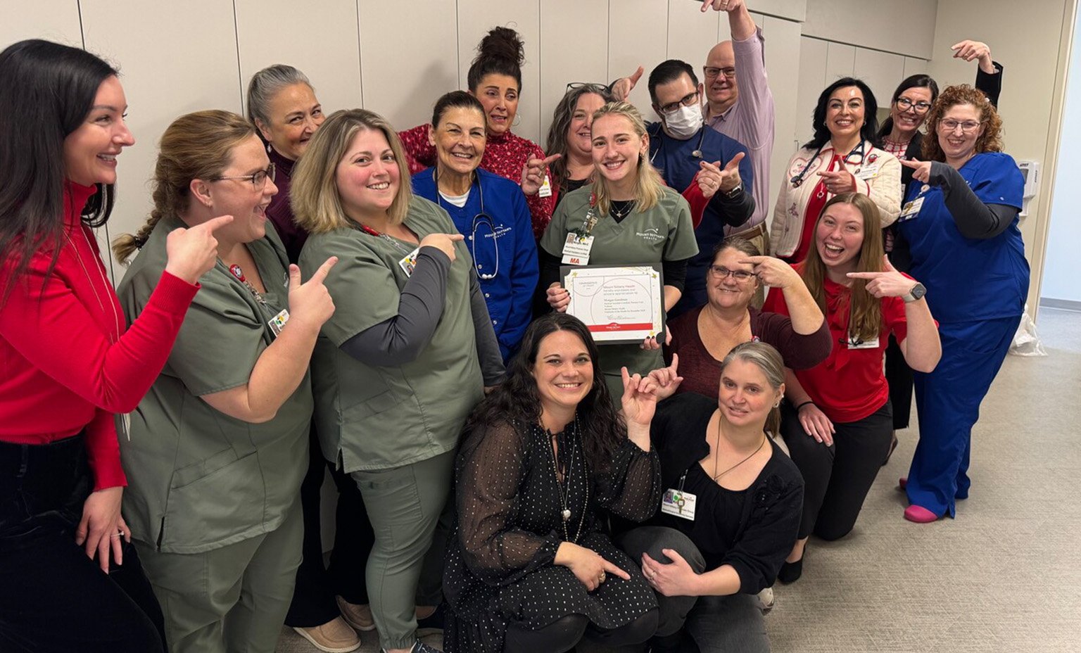 Mount Nittany Health Celebrates December 2024 Employee of the Month, Morgan Goodman, MA-C