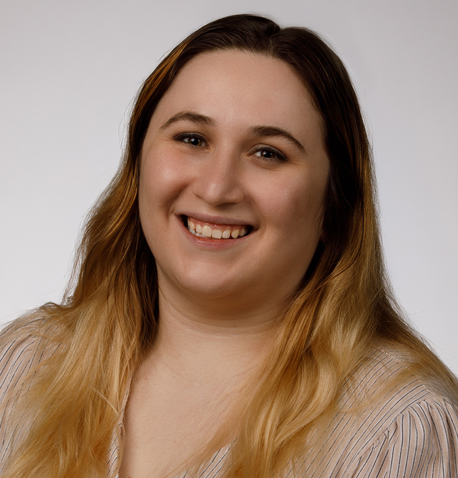 Elizabeth Grieggs smiles at the camera