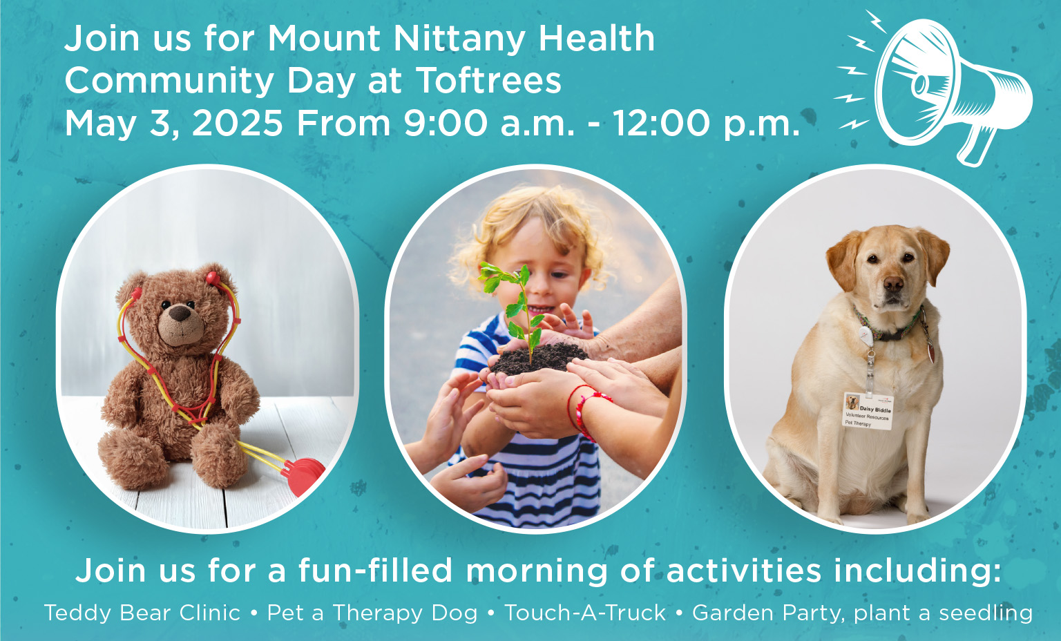 May 3: Mount Nittany Health Toftrees Community Day