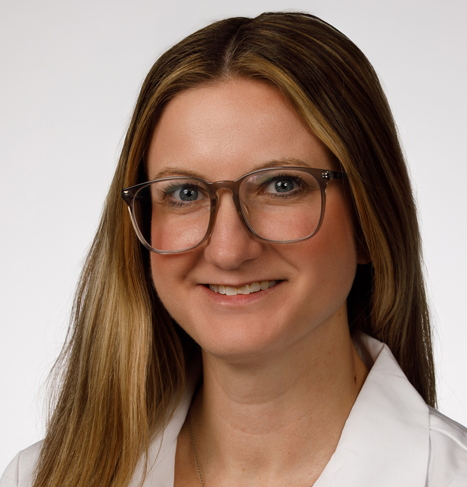 Brandi Miller, CRNP smiles for a headshot photo