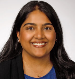 Prachi Singh, DO smiles for a professional headshot