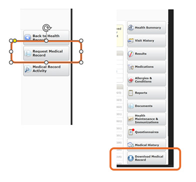 Meditech Download Record Decorative Image